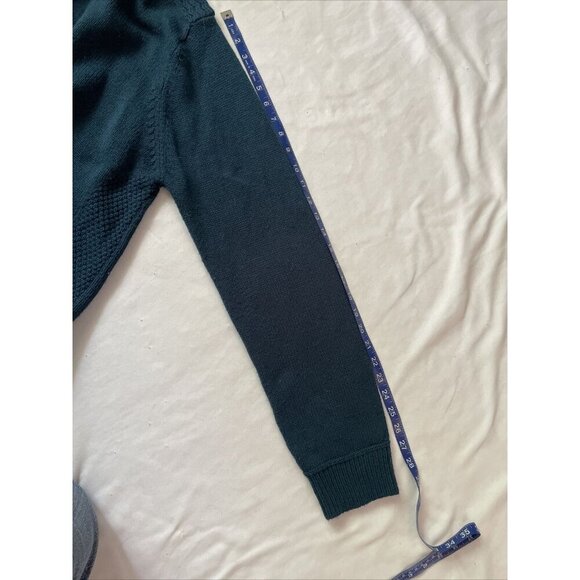 Emerald Isle Knitwear Wool Blend XXL Pullover Sweater With Buttoned Collar & Tex - Picture 11 of 12